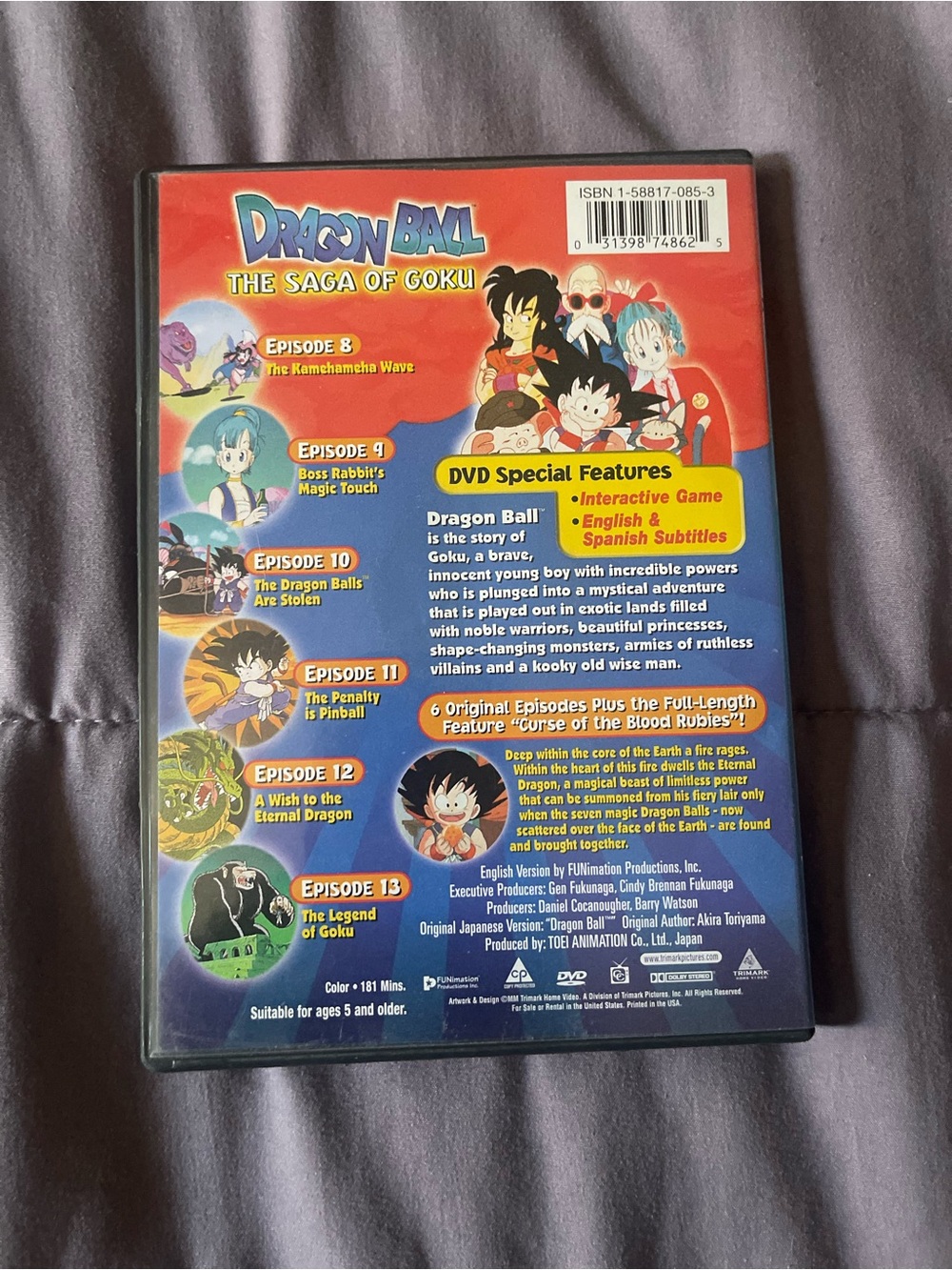 Dragon Ball: The Saga of Goku - Volume 2 (Yellow) - Picture 2 of 3
